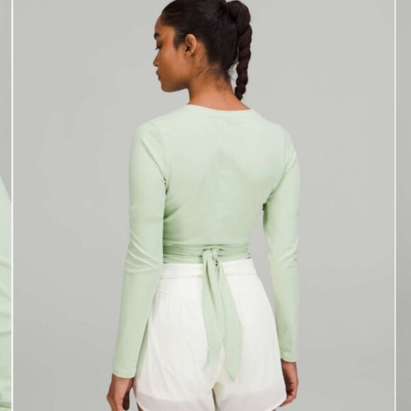Lululemon Athletica Light Green Long Sleeve Top - Picture 2 of 9